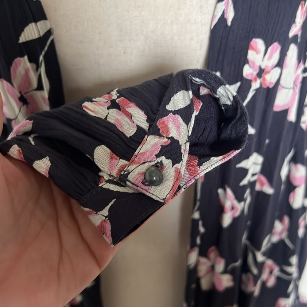 Billabong Salty Shoreline Kimono in Ink Size M/L - Picture 5 of 11